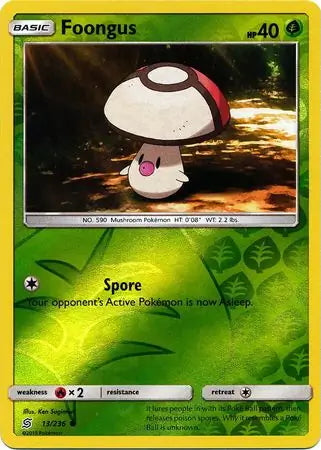 Unified Minds Foongus #13/236 reverse holo